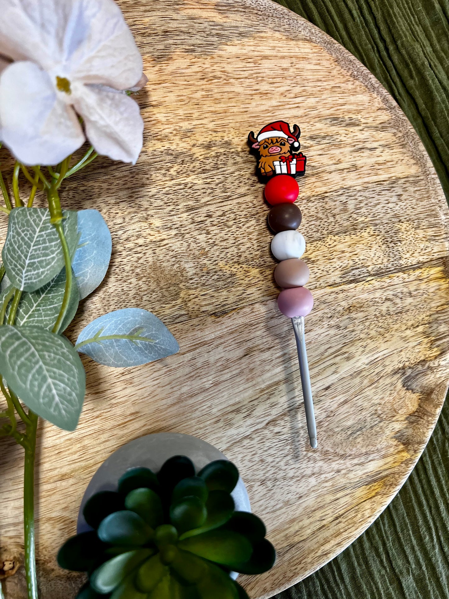 Ergonomische Häkelnadel 4mm