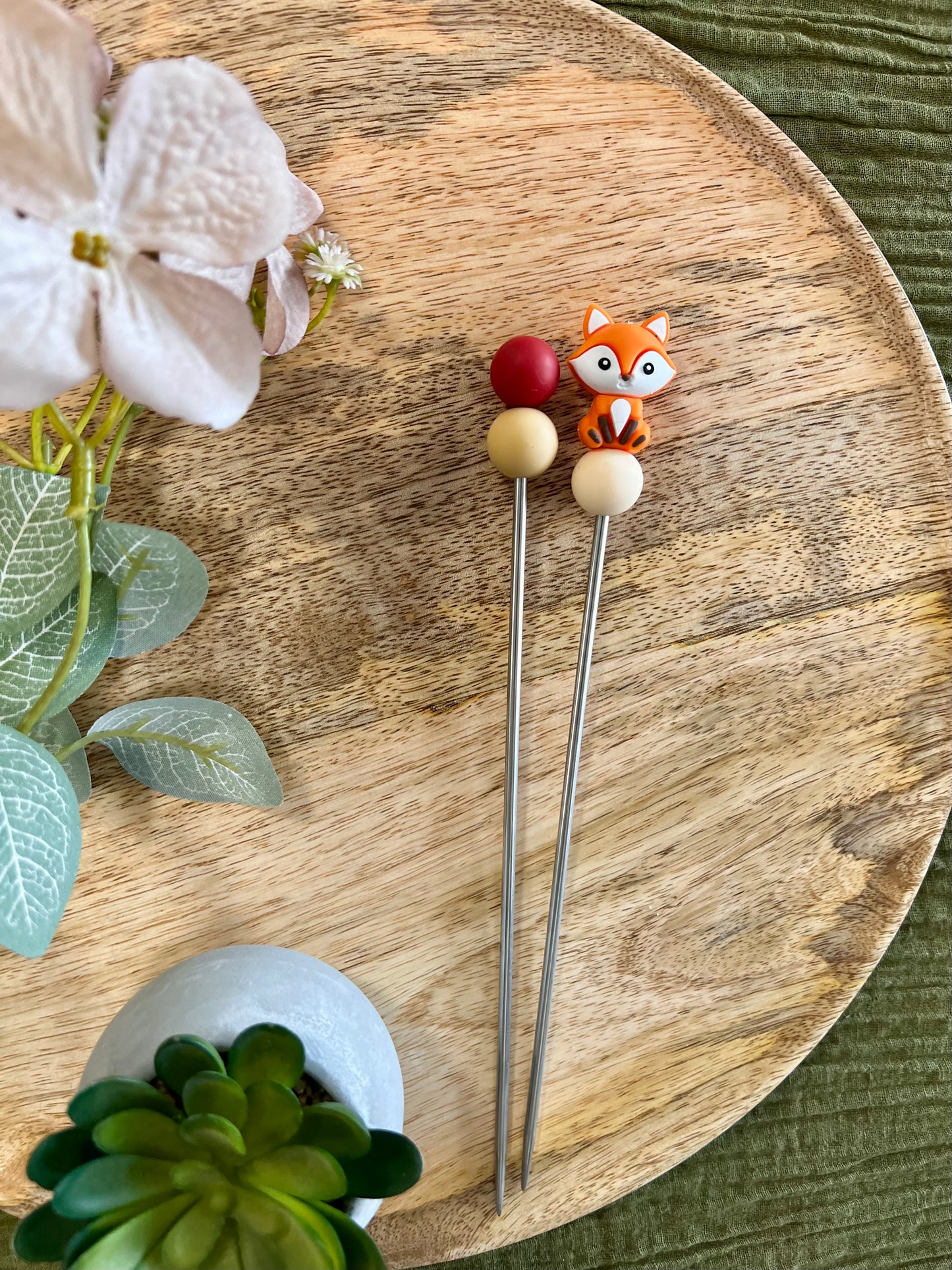 Amigurumi Sticks (2 Stück)