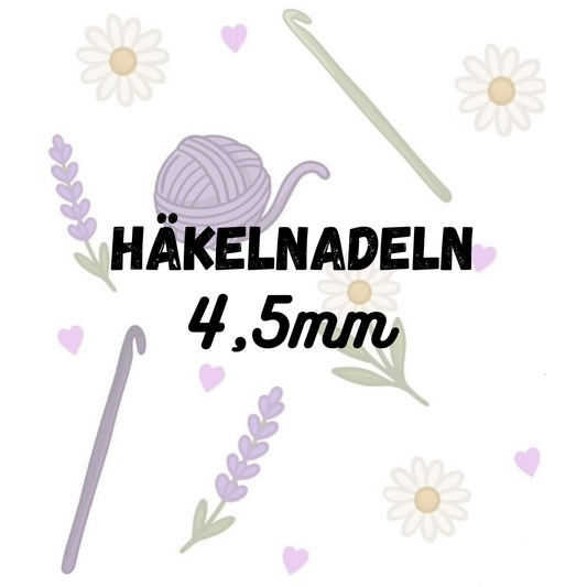 Ergonomische Häkelnadel 4,5mm