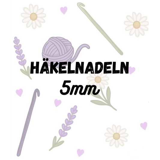 Ergonomische Häkelnadel 5mm