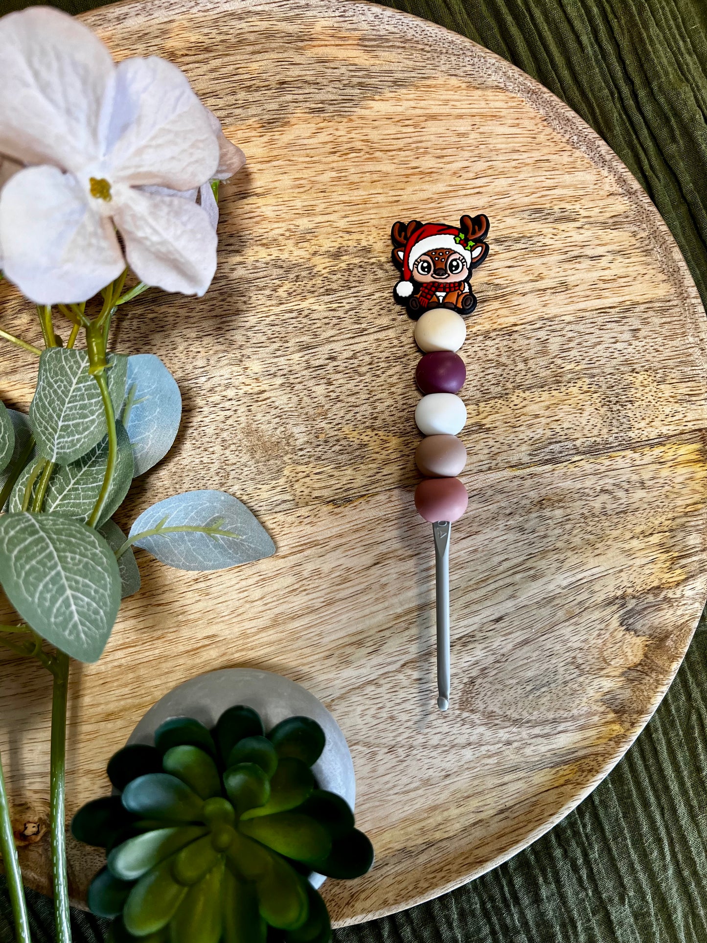 Ergonomische Häkelnadel 4mm