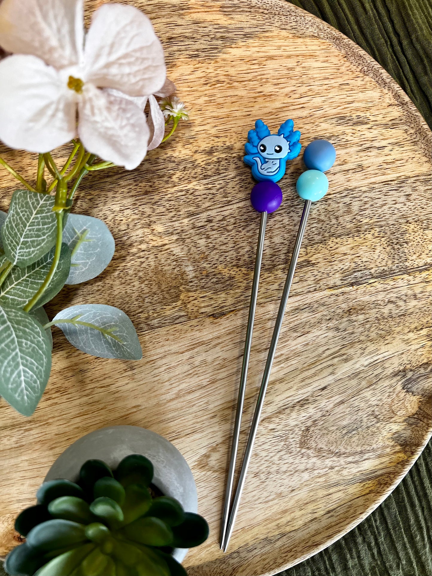 Amigurumi Sticks (2 Stück)